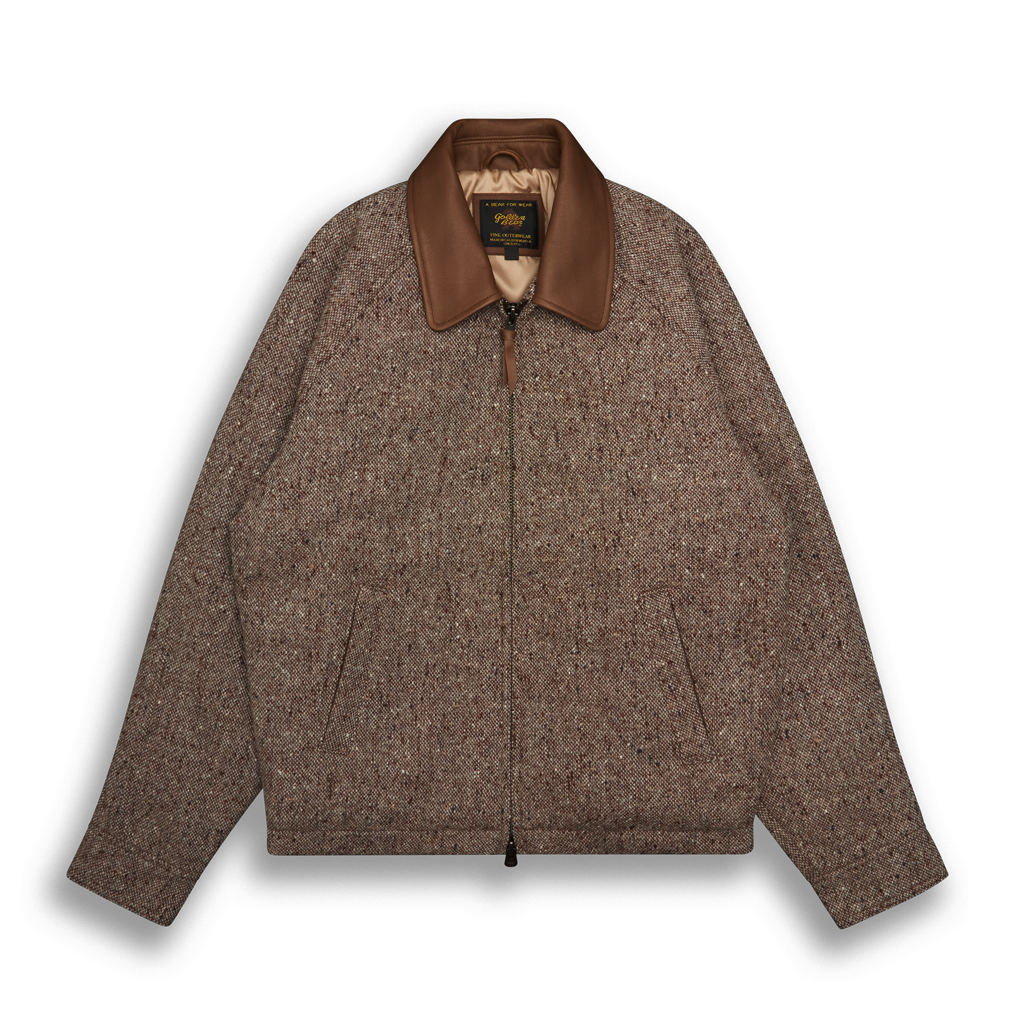 THE DUNBAR - Brown Donegal Wool Classic Fit