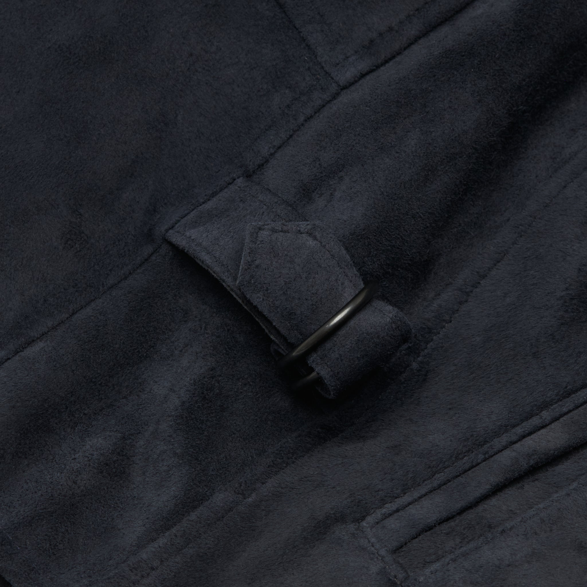 THE WATERFRONT - Dark Navy Suede Contemporary Fit - Golden Bear Sportswear