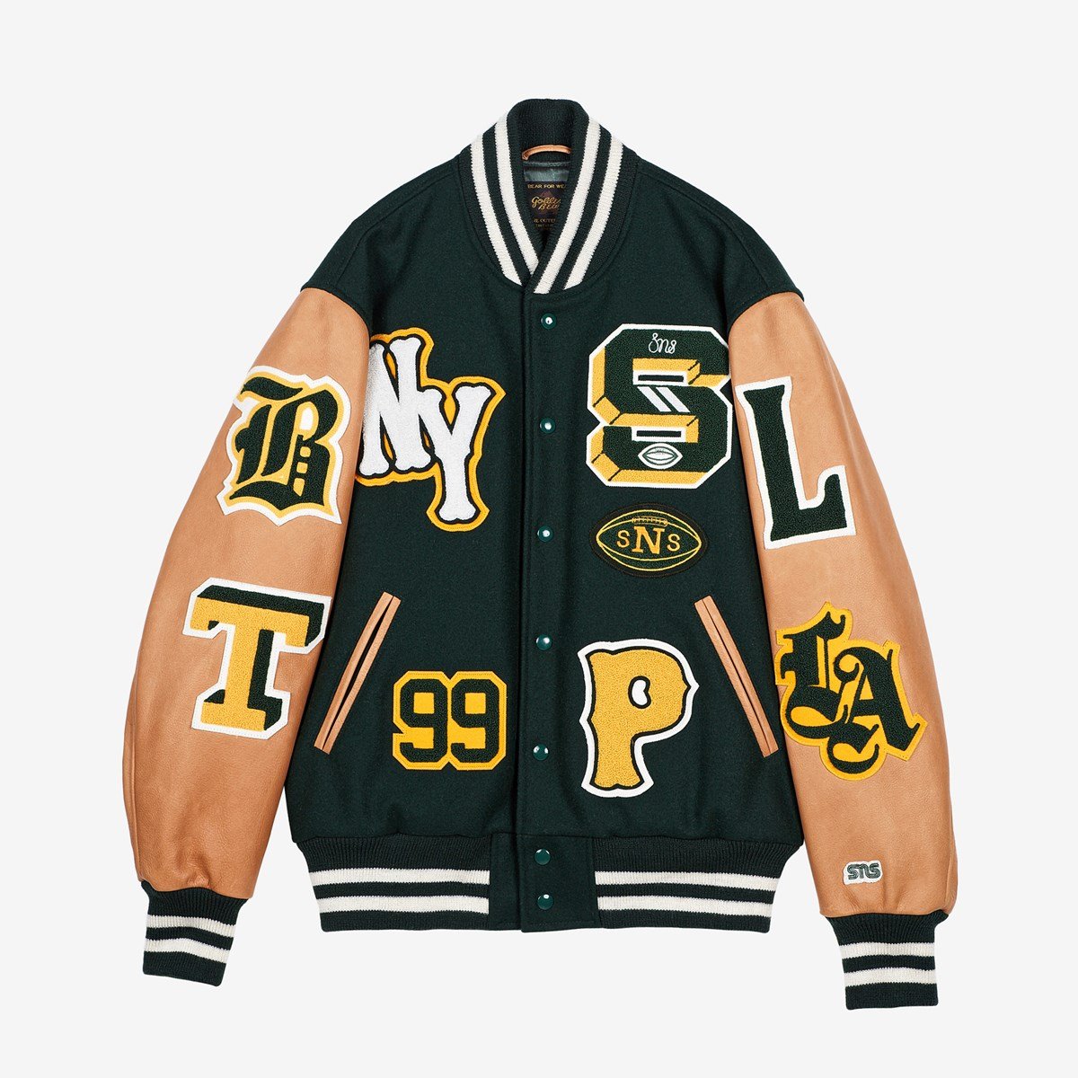 The SNS x Golden Bear Varsity Jacket