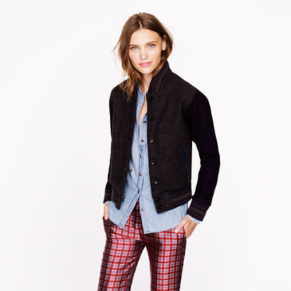 GOLDEN BEAR SPORTSWEAR FOR J. CREW VARSITY JACKET