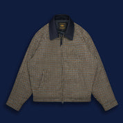 THE DUNBAR - Blue/Brown Plaid Wool Classic Fit