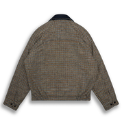 THE DUNBAR - Blue/Brown Plaid Wool Classic Fit