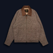 THE DUNBAR - Brown Donegal Wool Classic Fit