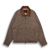 THE DUNBAR - Brown Donegal Wool Classic Fit