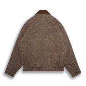 THE DUNBAR - Brown Donegal Wool Classic Fit