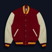 THE ALBANY - Cardinal Melton Wool/Cream Leather Classic Fit