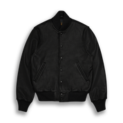 THE DUBOCE - Black Leather Contemporary Fit
