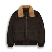 THE CARTER - Cigar Brown Leather Contemporary Fit
