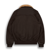 THE CARTER - Cigar Brown Leather Contemporary Fit