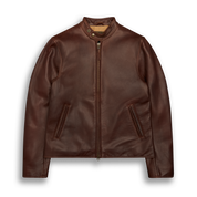 THE LODI - Espresso Leather Slim Fit