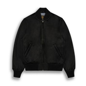 THE ASHBURY - Black Leather Contemporary Fit