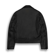 THE BRANNAN - Black Leather Contemporary Fit