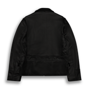 THE WATERFRONT - Black Naked Leather Contemporary Fit