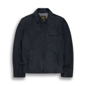 THE WATERFRONT - Dark Navy Suede Contemporary Fit