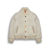 THE PINT SIZE ALL WOOL - Natural Melton Wool Kids Fit