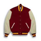 THE ALBANY - Cardinal Melton Wool/Cream Leather Classic Fit