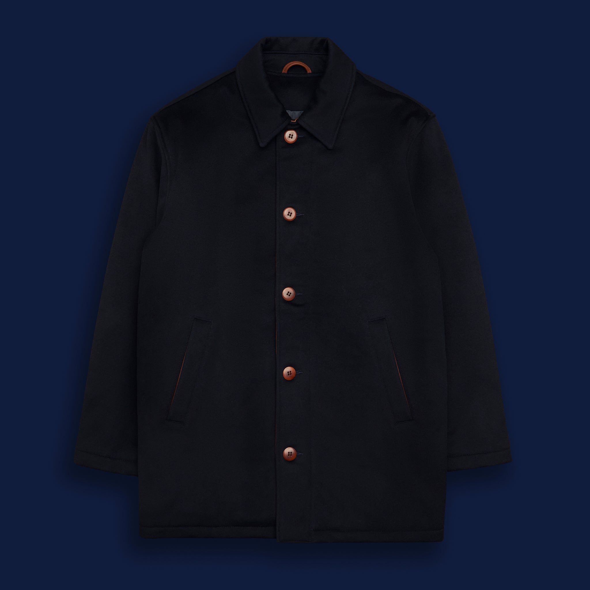 THE CAMBRIDGE - Navy Lux Wool Classic Fit