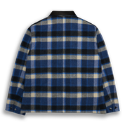 THE NEWMAN - Blue/Black Plaid Wool Tailored Classic Fit