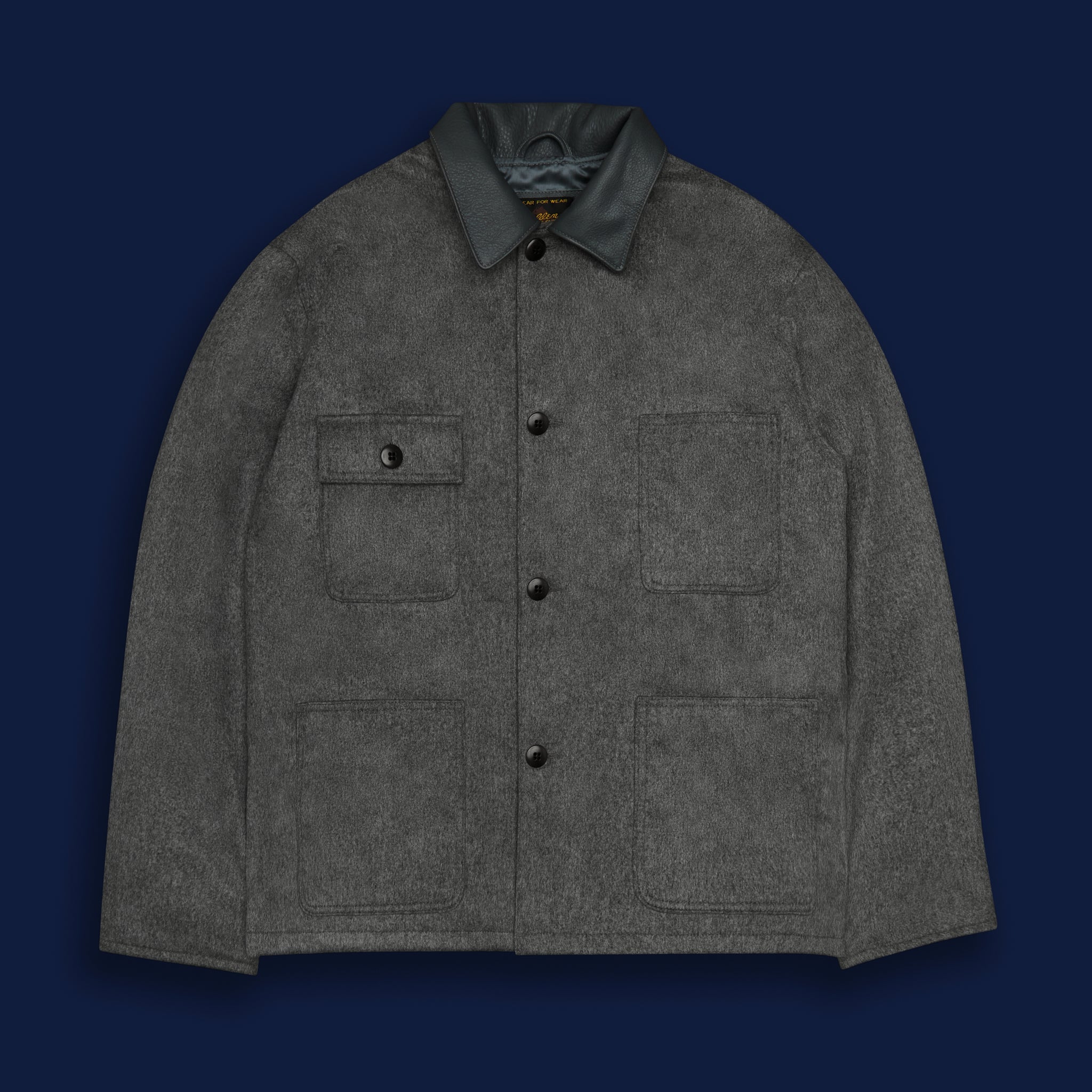 THE NEWMAN - Grey Storm Lux Wool Tailored Classic Fit